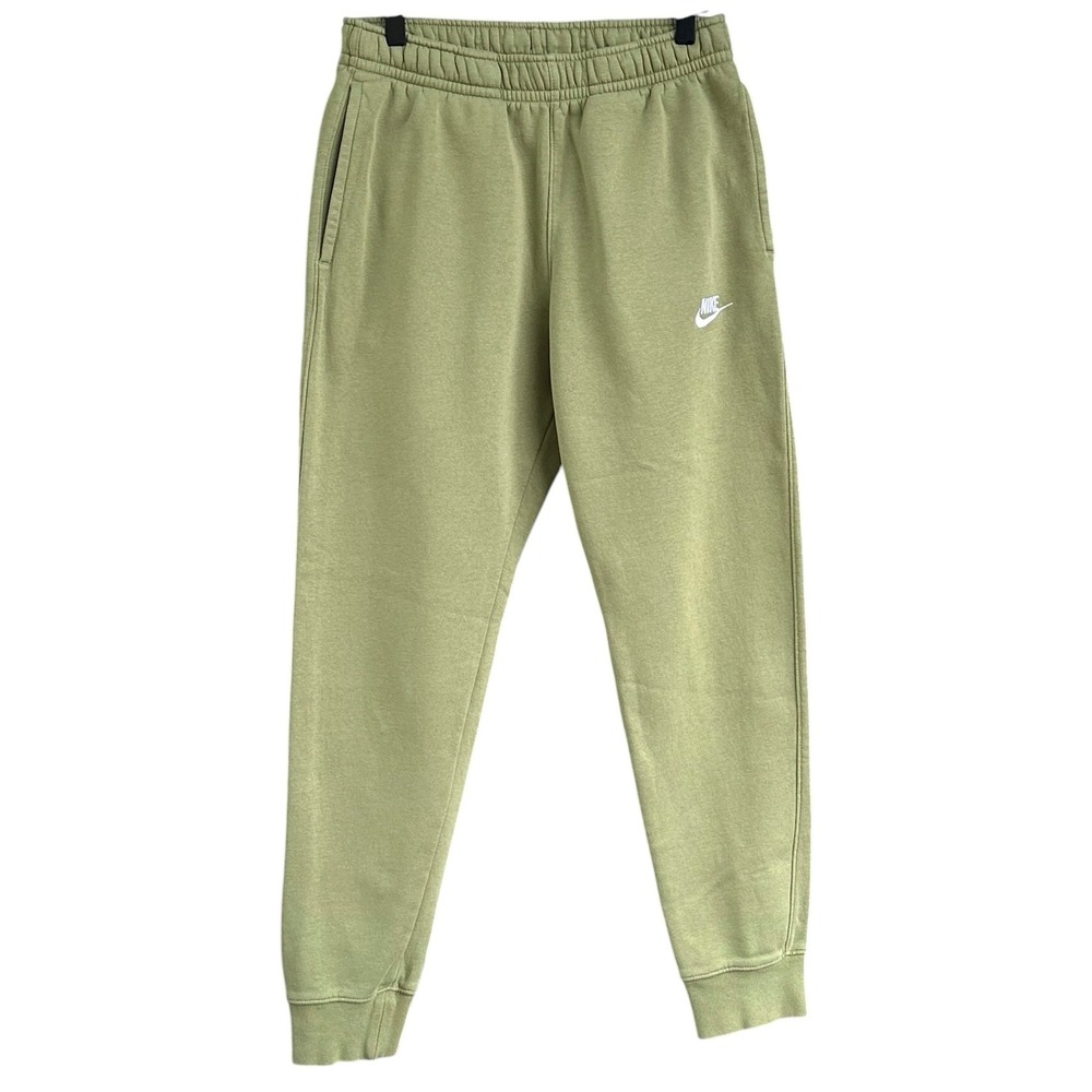 Nike Sportswear Club Fleece Joggers Alligator Green Mens Size Small